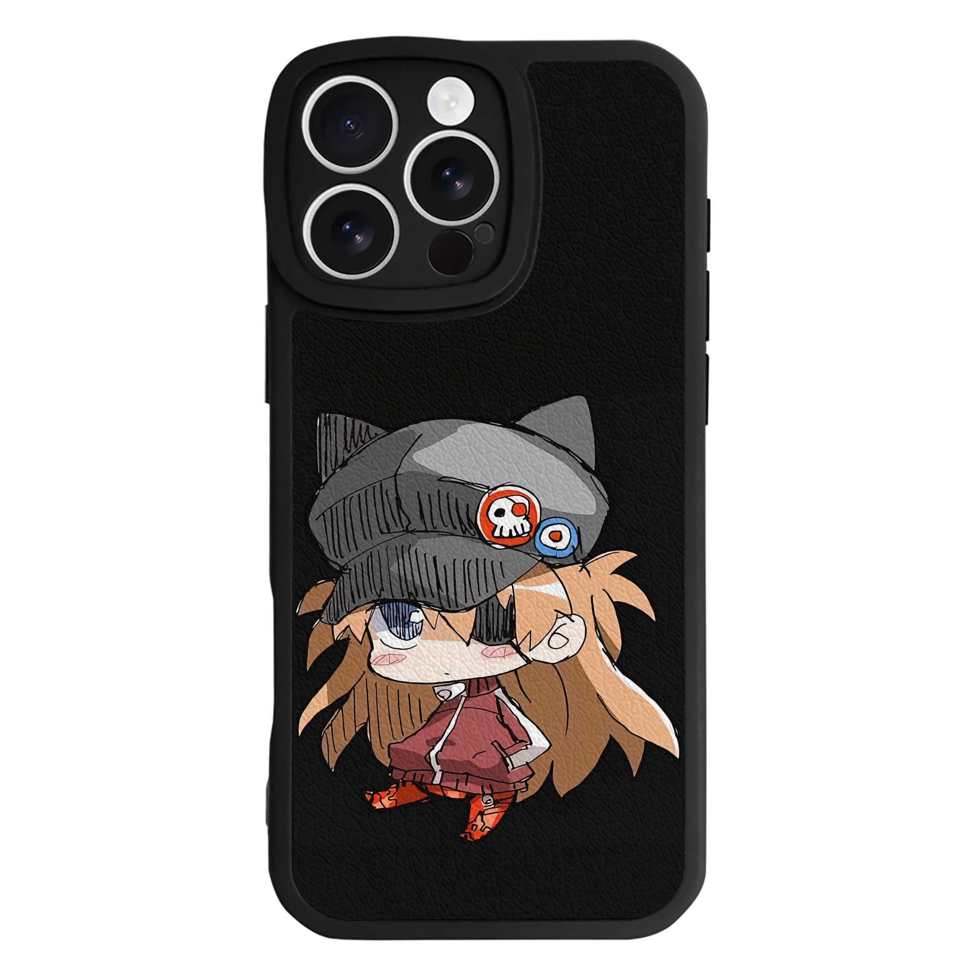 （画像用） EVA 新世紀エヴァンゲリオン 【iPhone 16シリーズ対応】シリコンスマホケース（レザー調） 材質：シリコン